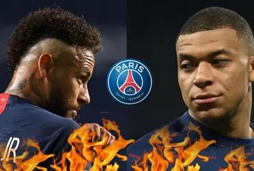 Hace semanas ambos futbolistas vienen manteniendo un conflicto importante en sus relaciones y el vestuario parisino parece romperse de a poco.