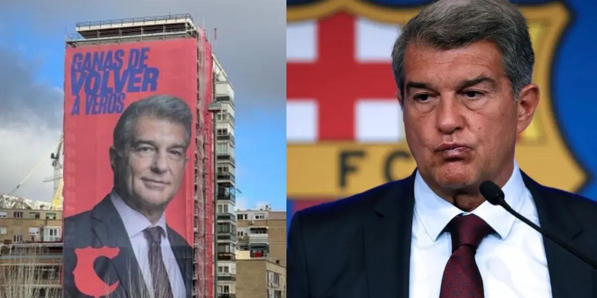 Hace tiempo atrás el mandamás culé se burló del cuadro merengue, sin embargo el tiempo no le dio la razón.