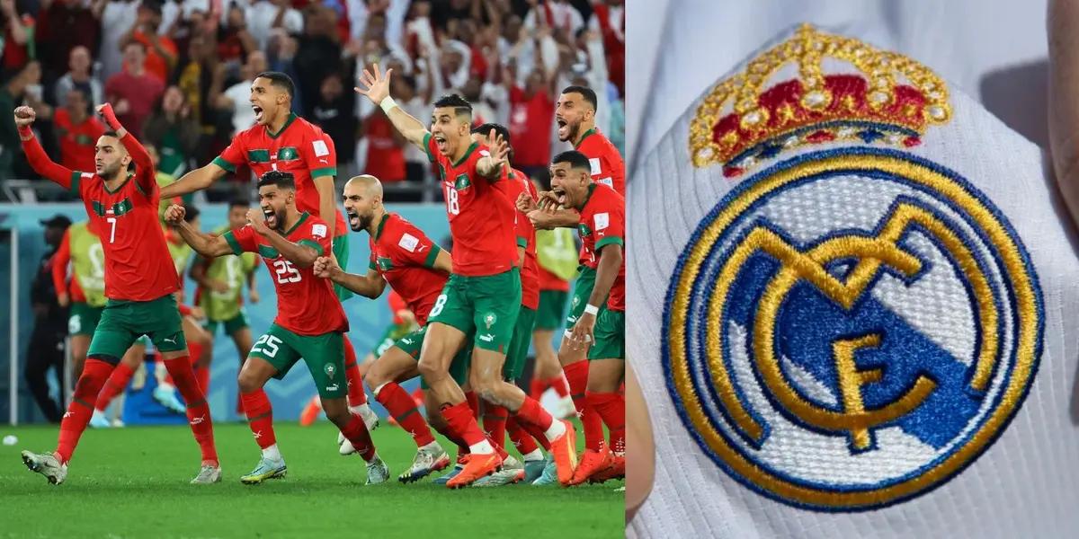 Hakim Ziyech es una de las revelaciones del mundial y estaría muy bien valorado por Florentino Pérez para el ataque madridista.