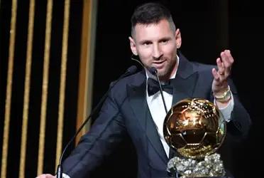 Han dicho muchos que Lionel Messi no tenía que ganar el Balón de Oro, sino Erling Haaland, pero el 10 lo mostró con orgullo