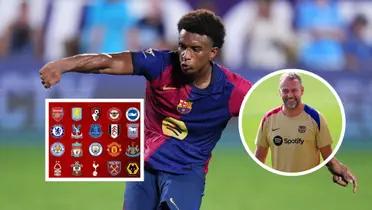 Hansi Flick - Alejandro Balde (Foto: X)