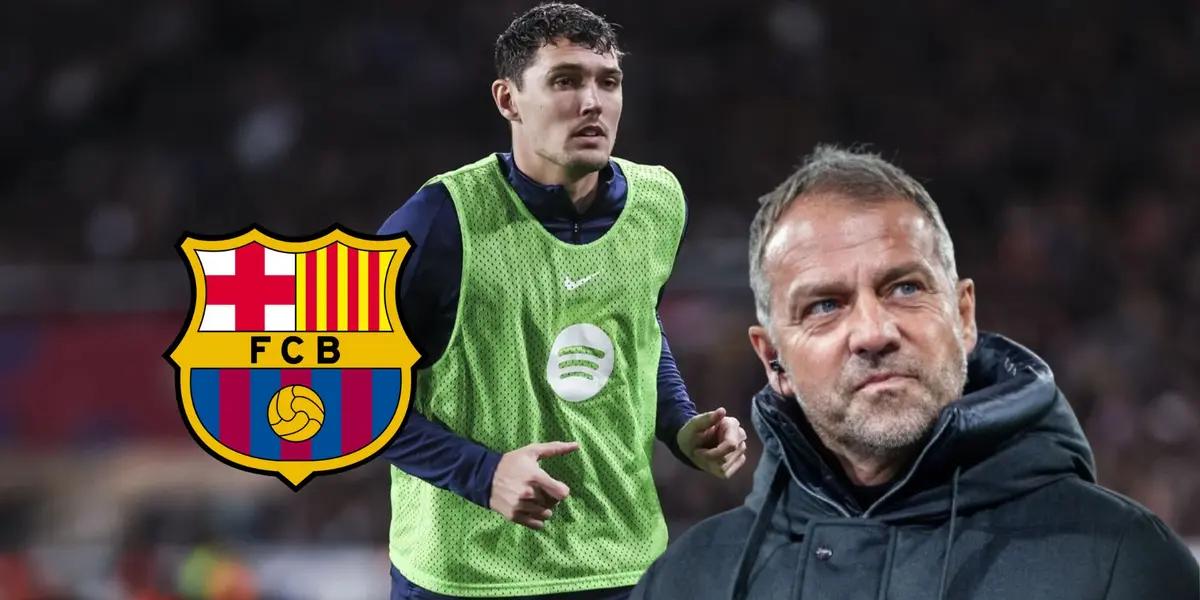 Hansi Flick - Andreas Christensen (Foto: X)