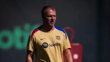 Hansi Flick en el FC Barcelona. (Foto: FC Barcelona)