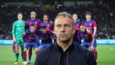 Hansi Flick en FC Barcelona / Foto: Collage