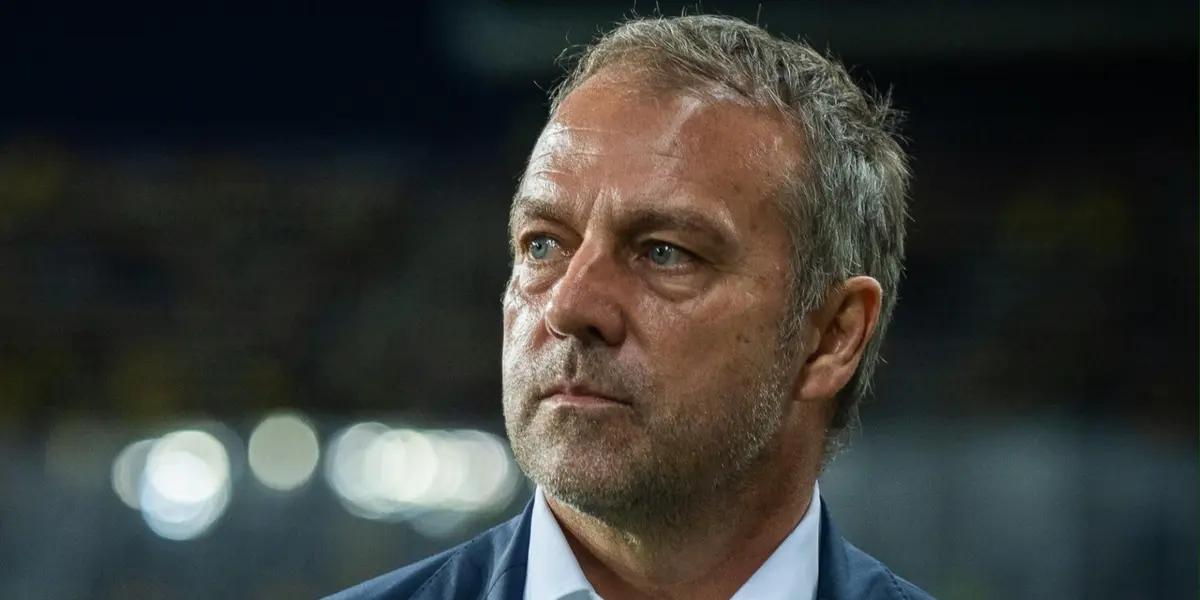 Hansi Flick. Foto: redes del Barcelona.