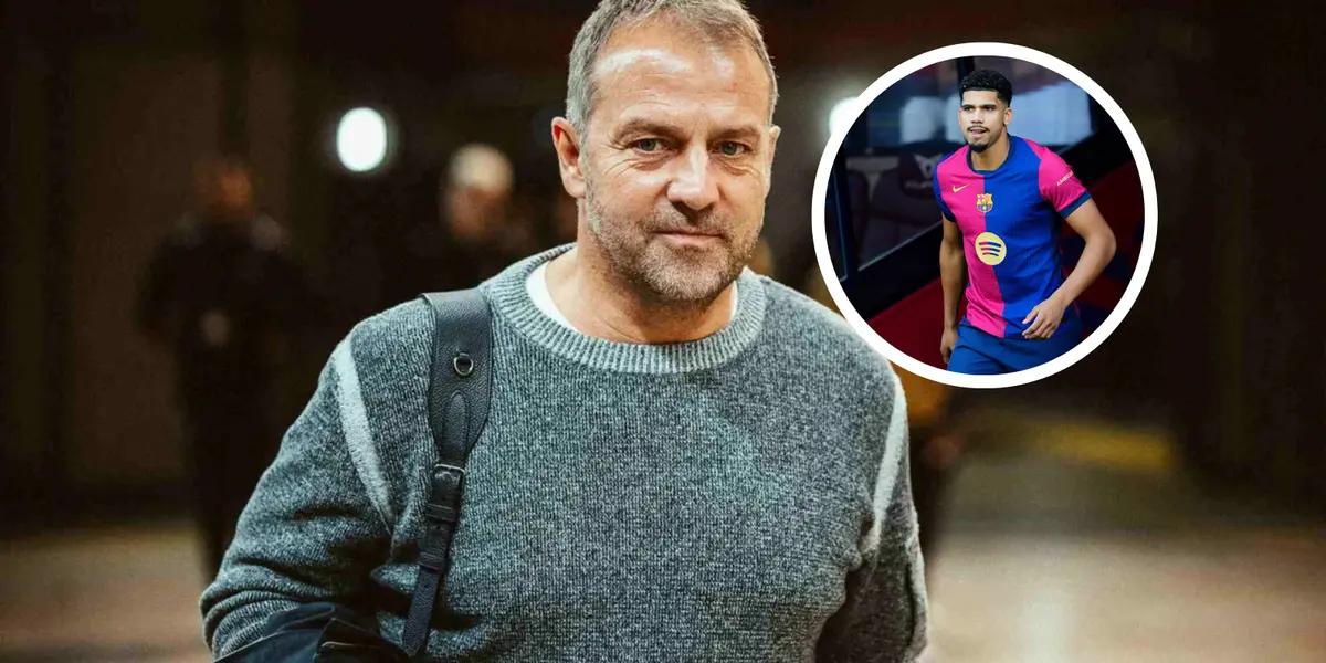 Hansi Flick Foto: Vavel y Barca Blaugranes