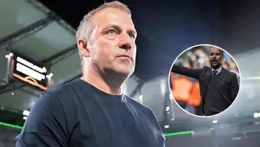 Hansi Flick - Pep Guardiola (Foto: FC Barcelona)