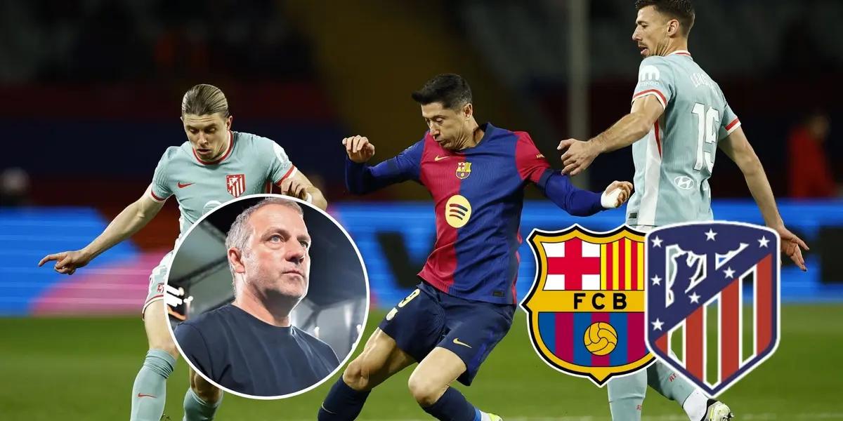 Hansi Flick - Robert Lewandowski (Foto: X)