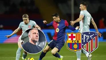 Hansi Flick - Robert Lewandowski (Foto: X)