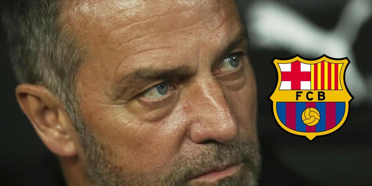 Hansi Flick sentó en el banquillo a Jules Koundé contra el FC Barcelona por su tardanza