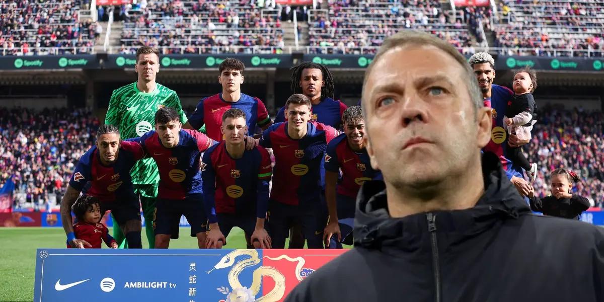 Hansi Flick - Wojciech Szczesny (Foto: X)