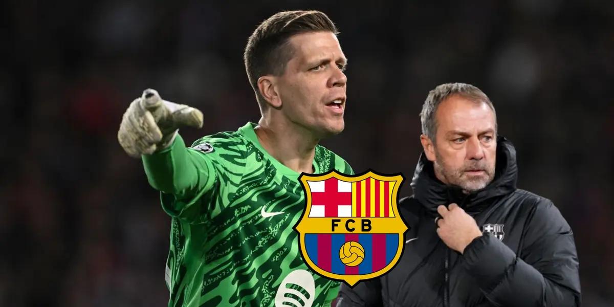 Hansi Flick - Wojciech Szczesny (Foto: X)