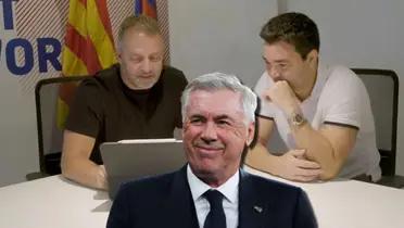 Hansi Flick y Carlo Ancelotti / Foto: Collage