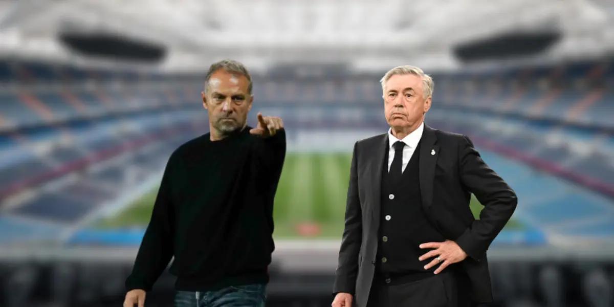Hansi Flick y Carlo Ancelotti Foto: Marca y As
