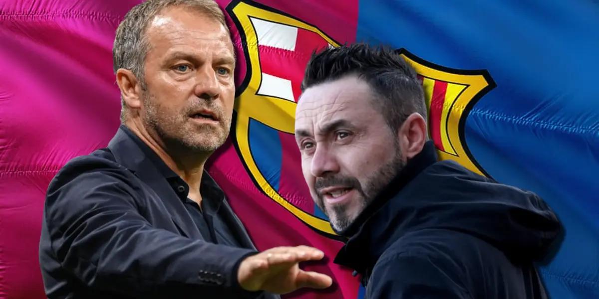 Hansi Flick ya dio el no a un equipo porque su objetivo es el FC Barcelona, aunque estén más interesados en Roberto De Zerbi