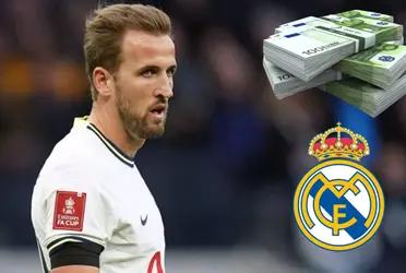 Harry Kane es el principal nombre para reemplazar a Benzema como nueve merengue y dejó a todos sorprendidos con su respuesta