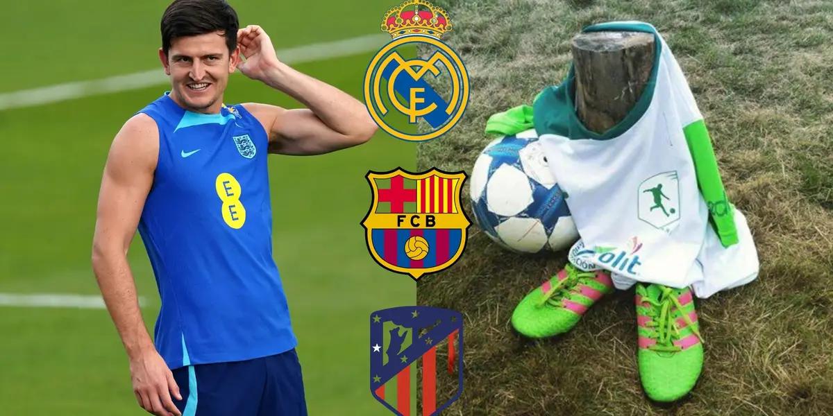 Harry Maguire podría dejar Manchester United y sumarse a uno de los grandes equipos de España