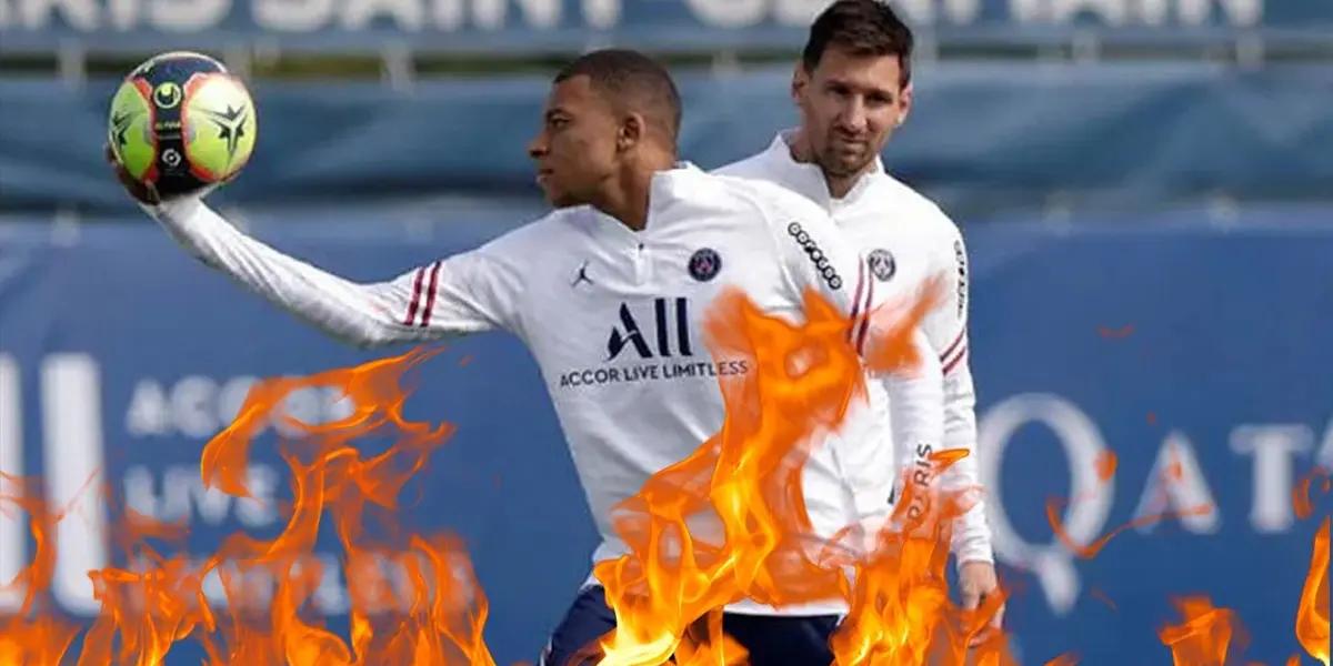 Hay gestos que marcan situaciones. El astro argentino tuvo una de ellas que Kylian Mbappé no habría tomado de la mejor manera.