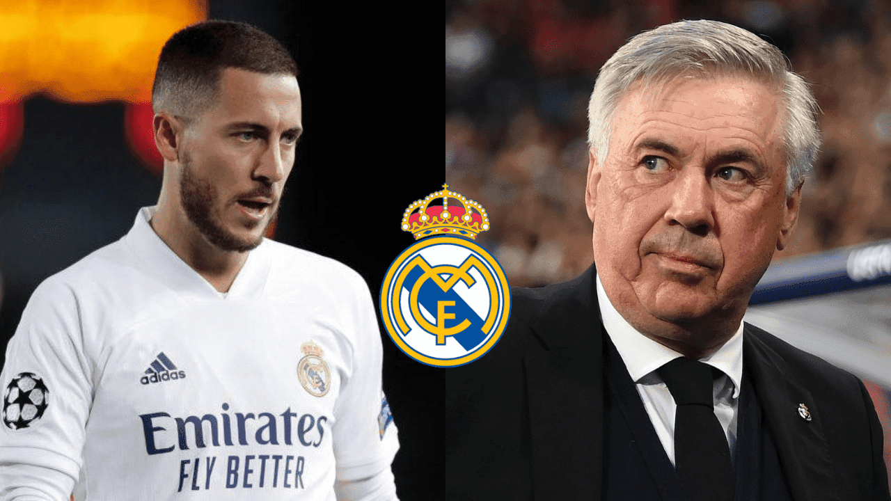 Hazard se habría retirado muy molesto con Ancelotti al concluir el partido contra el Shakhtar Donetsk