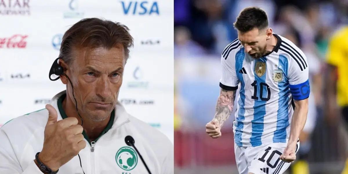 Hervé Renard no confía en sus dirigidos para pasar de ronda en Qatar 2022.