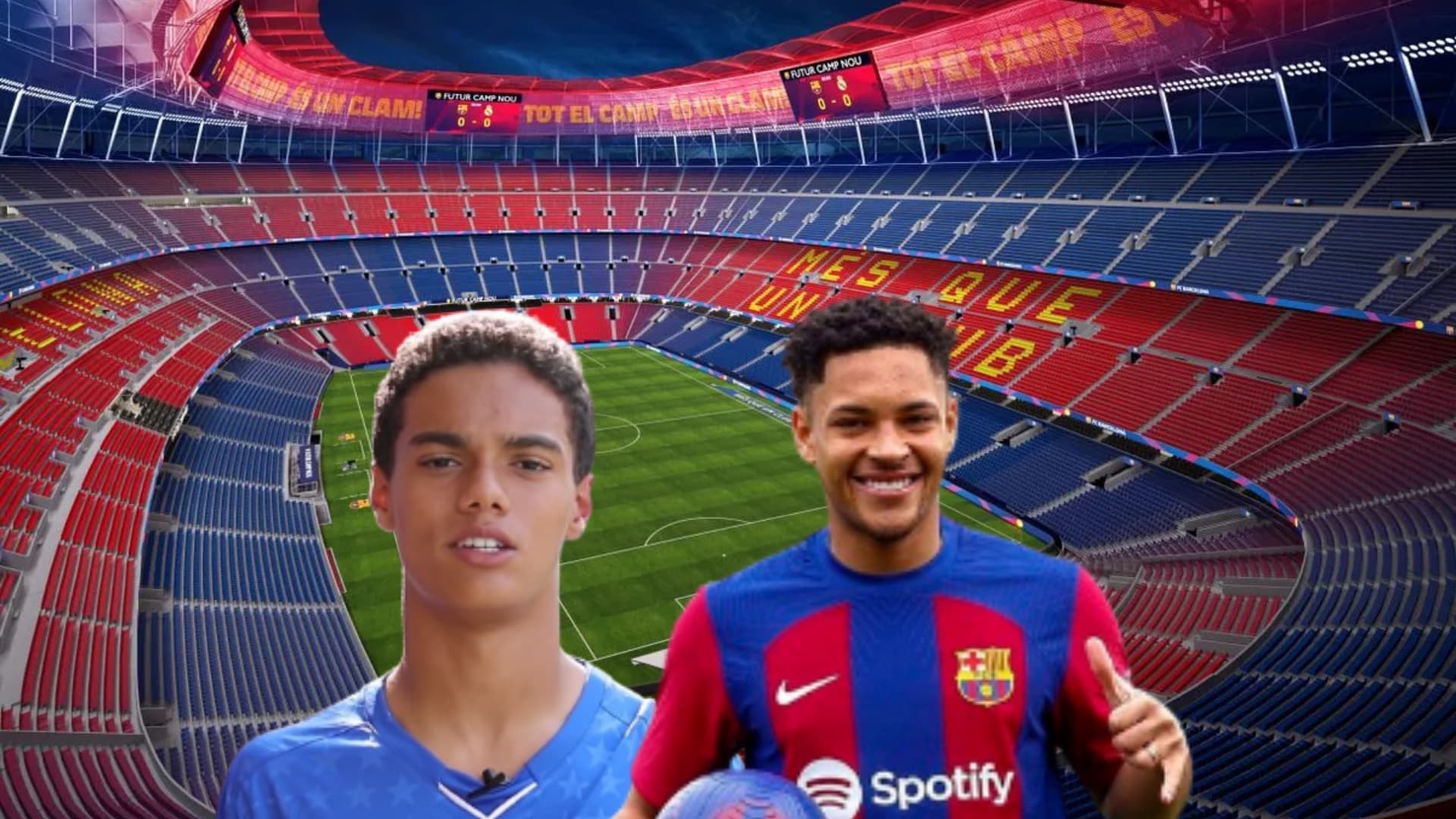 Hijo de Ronaldinho y Vitor Roque