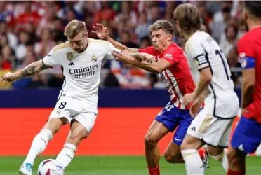 Hinchas árabes abuchearon a Kroos en el Real Madrid vs Atleti, mira la reacción del alemán