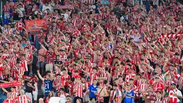 Hinchas del Athletic. Foto: redes del Athletic.