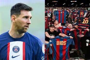 Hinchas estuvieron despidiendo a Lionel Messi, que se fue a París, y mira lo que hizo cuando le pidieron que regrese al FC Barcelona