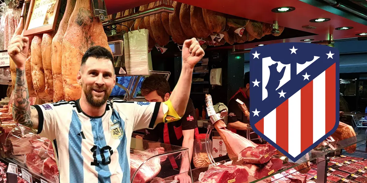 Hizo feliz a Messi y brilló en Atleti, su vida cambió tras retiro y vende carne 