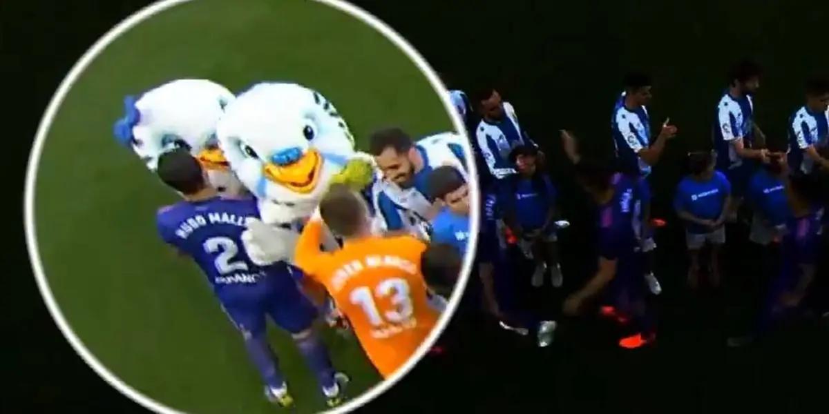 Hugo Mallo está en el ojo de la tormenta, luego que una de las mascotas lo acusó de abuso en el Espanyol ante Celta