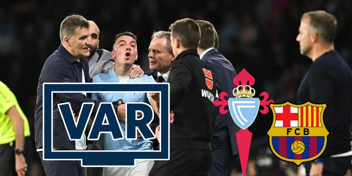 Iago Aspas - Hansi Flick (Foto: DSports)