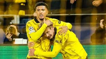 Ian Maatsen marca el 2-0 para el Borussia Dortmund en el duelo ante Atlético Madrid por Champions League