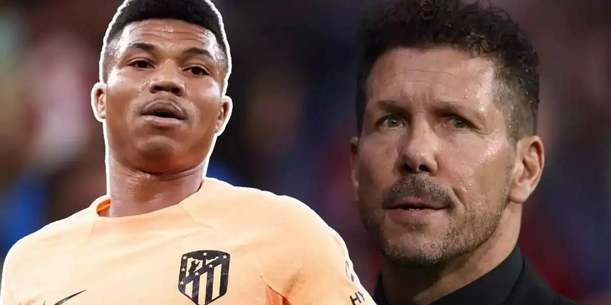 Iba a mandar a Reinildo de Atleti, esto dijo ahora Simeone tras ganar a Valencia