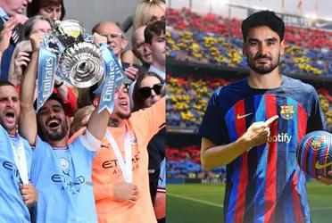 İlkay Gündoğan marcó los dos goles para el título de FA Cup de Manchester City y tiene una decisión con respecto a su futuro respecto a FC Barcelona