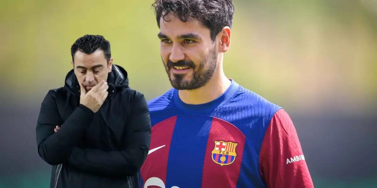 Ilkay Gündogan se retiró lesionado durante el partido amistoso entre Francia y Alemania y encendió las alarmas en Barcelona.