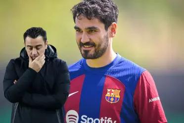 Ilkay Gündogan se retiró lesionado durante el partido amistoso entre Francia y Alemania y encendió las alarmas en Barcelona.