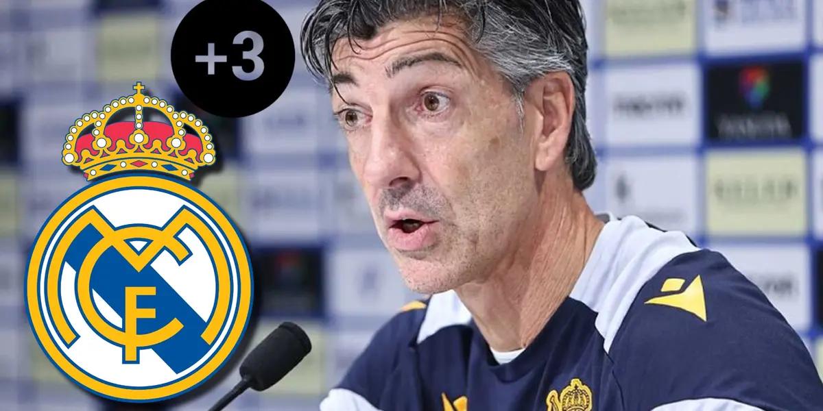 Imanol Alguacil, entrenador de la Real Sociedad