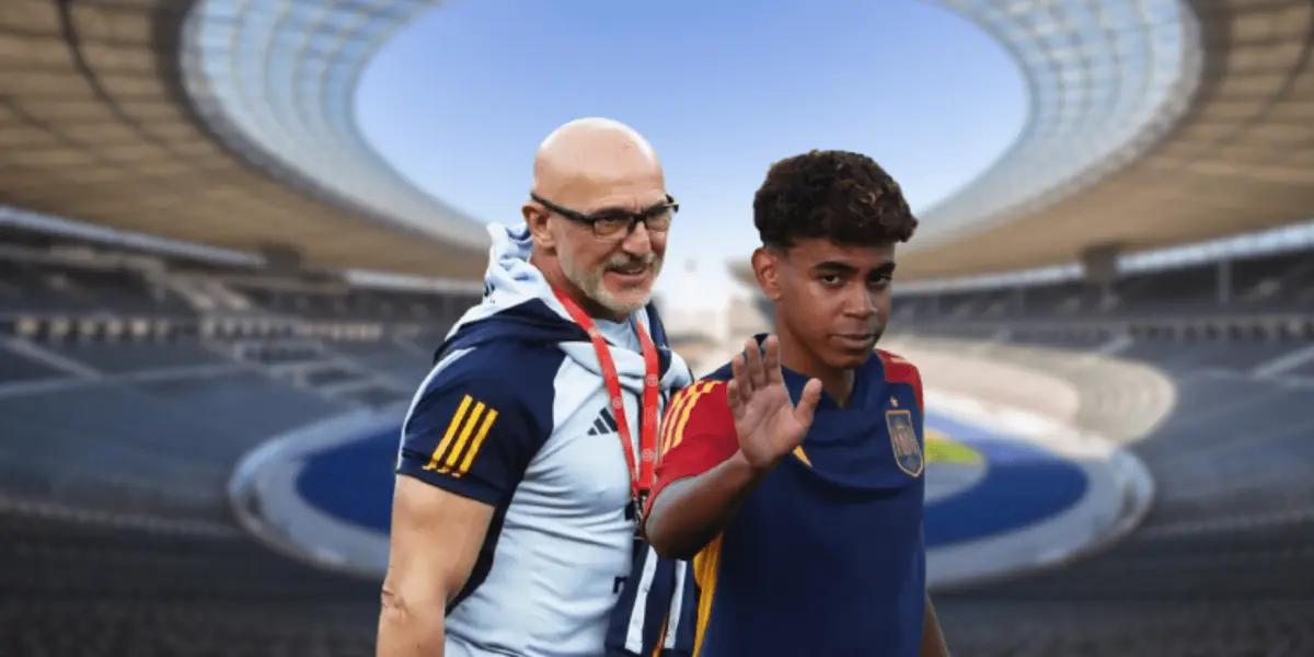 Importante declaración del seleccionador español de cara al futuro de la joya del FC Barcelona