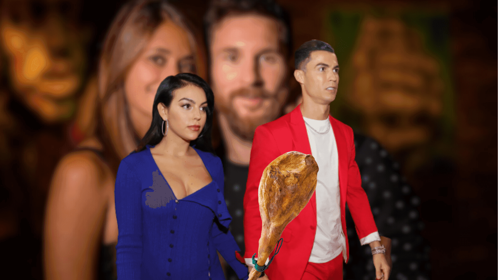 Increíble comparación entre los detalles de dos de las grandes figuras para con sus esposas