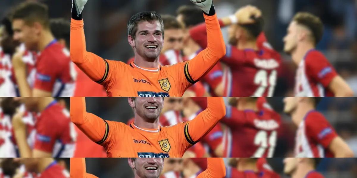 Increíble pero real Lazio le empató sobre la hora a Atlético de Madrid con un gol de su arquero Provedei