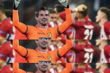 Increíble pero real Lazio le empató sobre la hora a Atlético de Madrid con un gol de su arquero Provedei