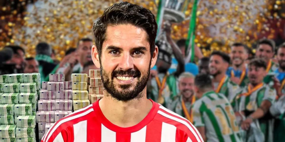 Isco Alarcón al Real Betis / Foto: Collage