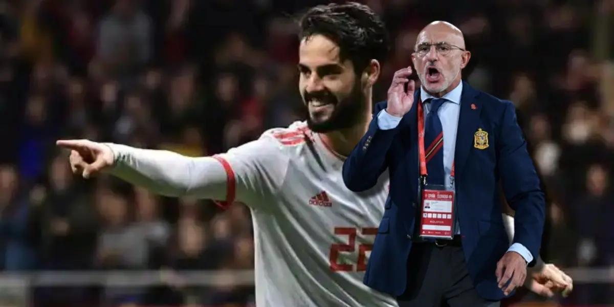 Isco está en gran momento y por ello lo piden para la Selección de España. Esto dijo Luis de la Fuente