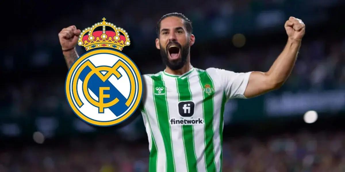 Isco se llevó las miradas en el cotejo entre el Real Betis contra el Real Madrid, y casi le anota un gol sobre el final