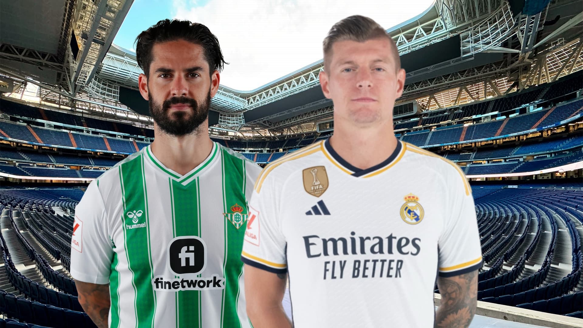 Isco y Toni Kroos