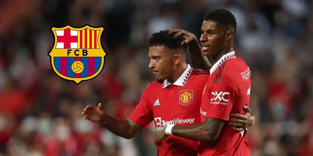 Jadon Sancho no ha cumplido las expectativas en el United y los de Olt Trafortt estarían dispuestos a dejarlo ir por 50 o 60 millones de euros.