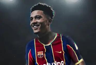 Jadon Sancho quiere jugar en el FC Barcelona y le dieron una respuesta, luego que el Manchester United ya no lo quiere tener