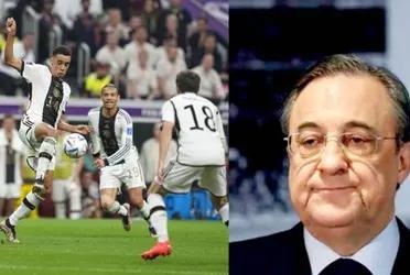 Jamal Musiala, figura de la selección alemana ha despertado el interés del mandamás merengue.