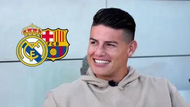 James fue preguntado en "Los amigos de Edu" por centrocampistas y si era mejor que ellos