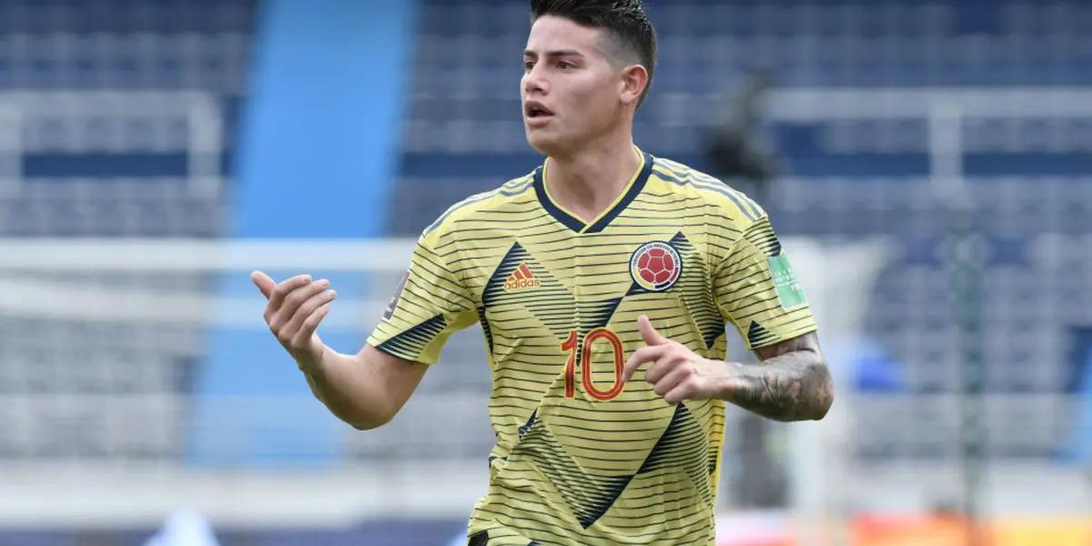 James no quiere volver al Real Madrid.